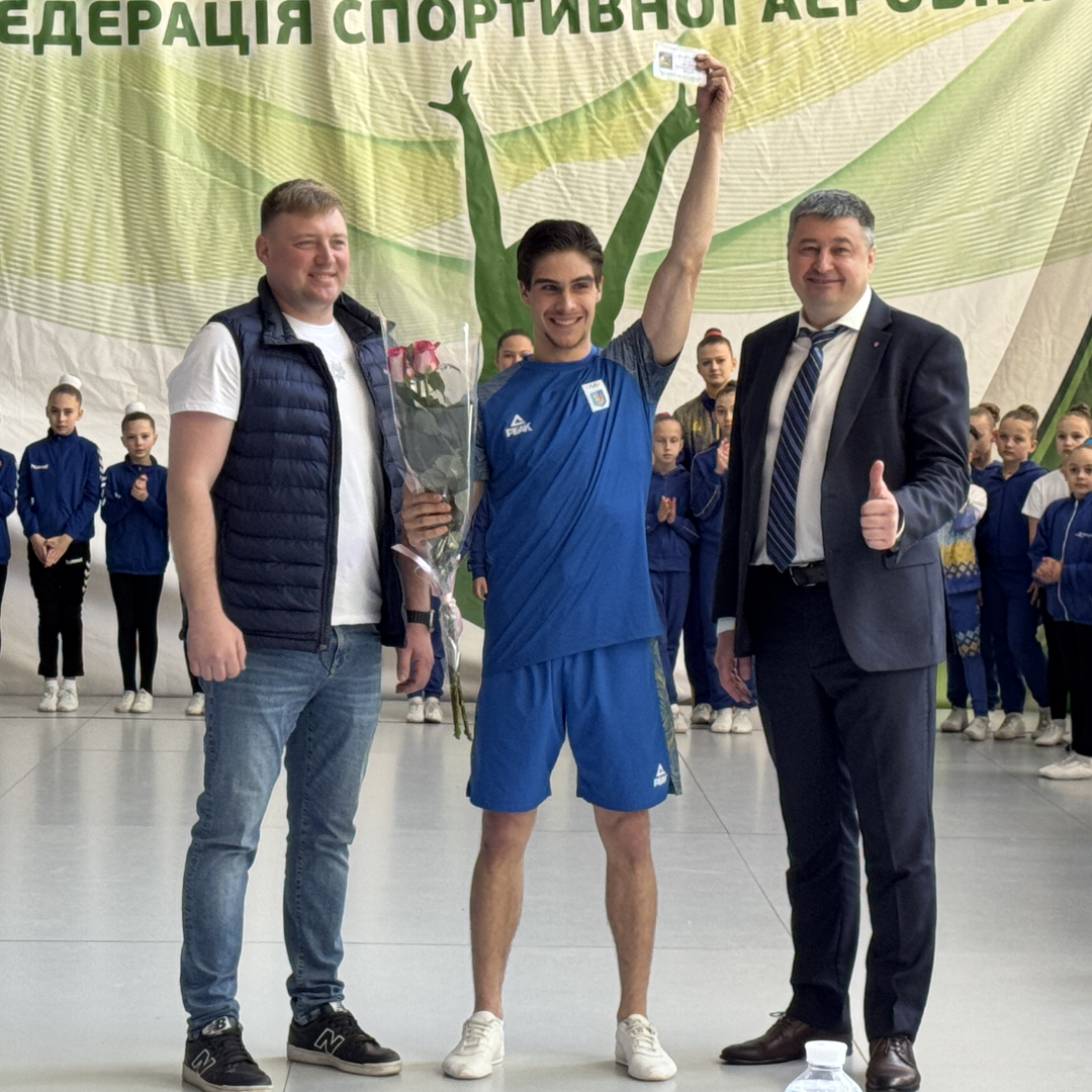 Студенти Запорізької політехніки — Майстри спорту України міжнародного класу зі спортивної аеробіки