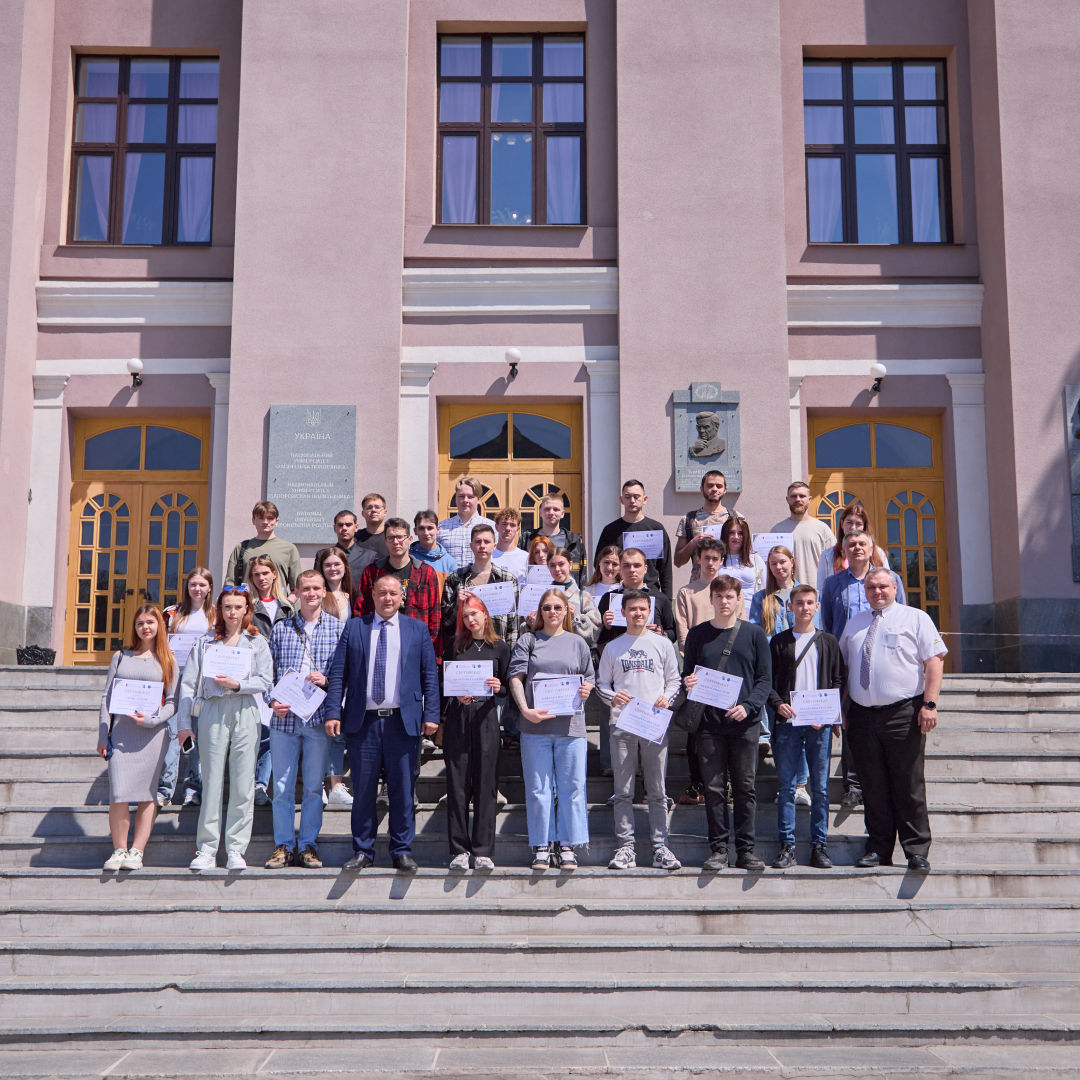 Вручення сертифікатів DAAD-Stipendium Ukraine Digital у Запорізькій політехніці