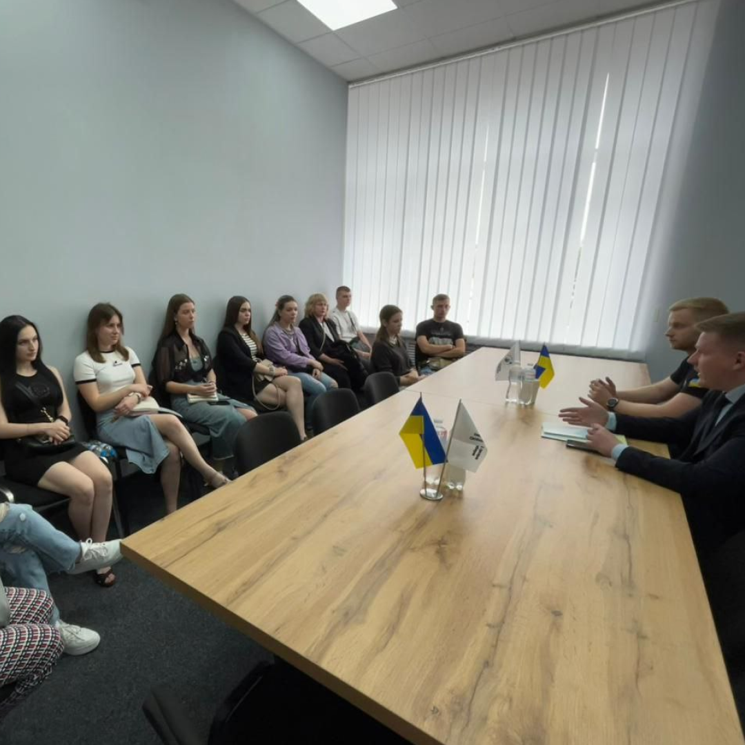 Зустріч студентів Запорізької політехніки з представником Уповноваженого Верховної Ради України з прав людини в Запорізькій області Михайлом Волковим