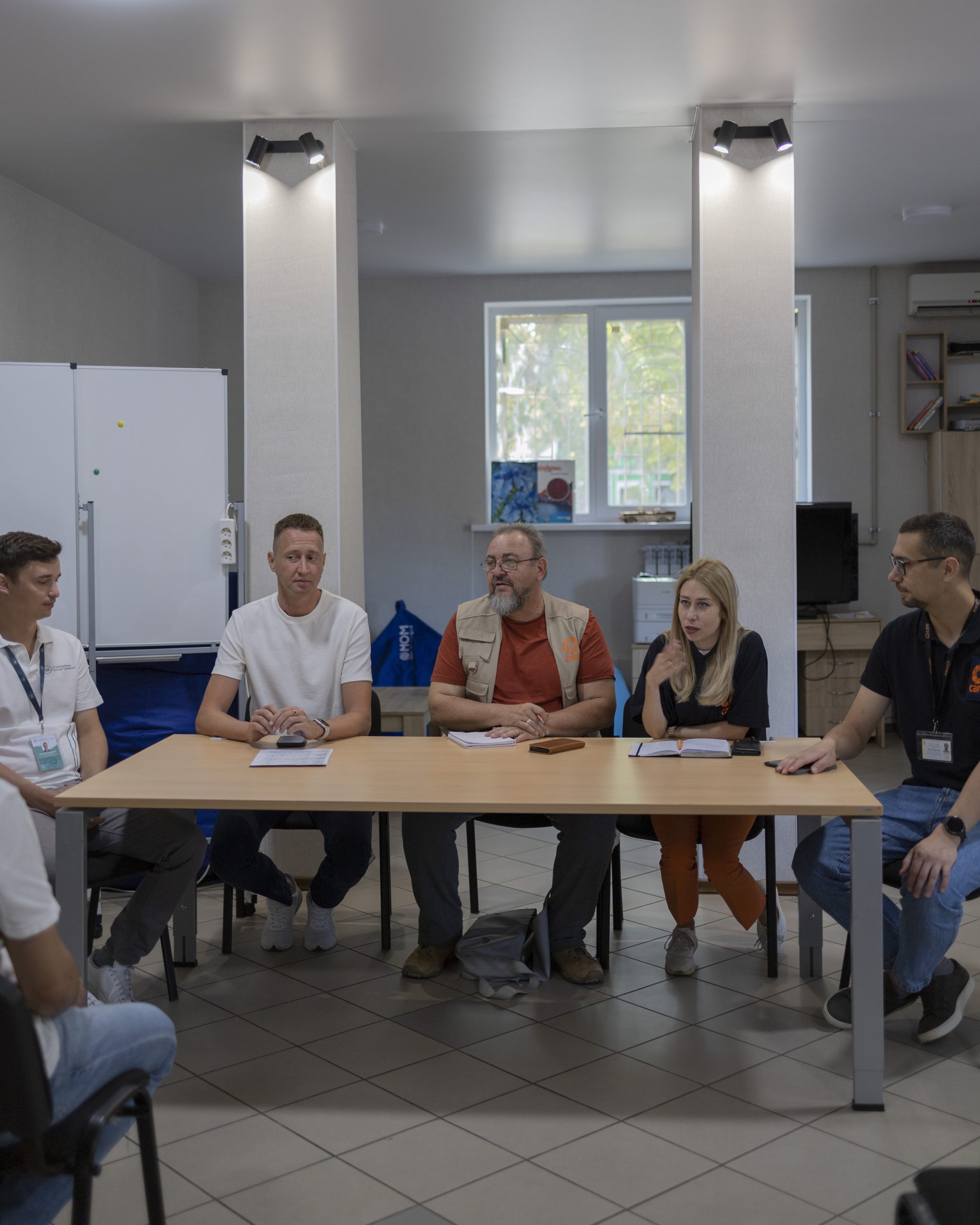 Візит представників Міжнародної гуманітарної організації @CARE та Благодійного фонду «Stabilization Support Services» до гуртожитків Політехніки